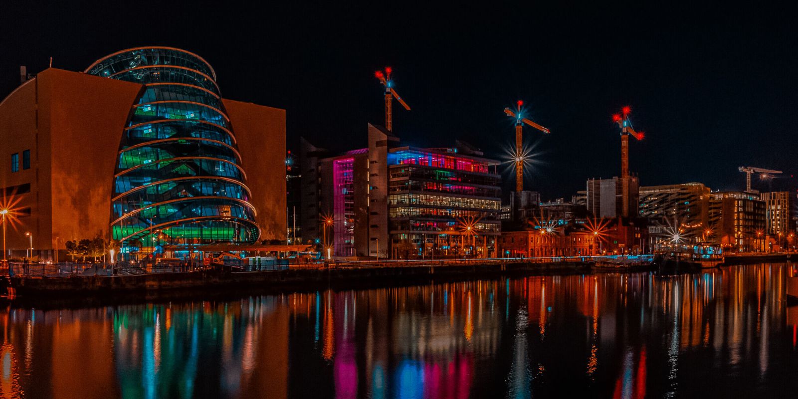 Docklands à Dublin, Irlande
