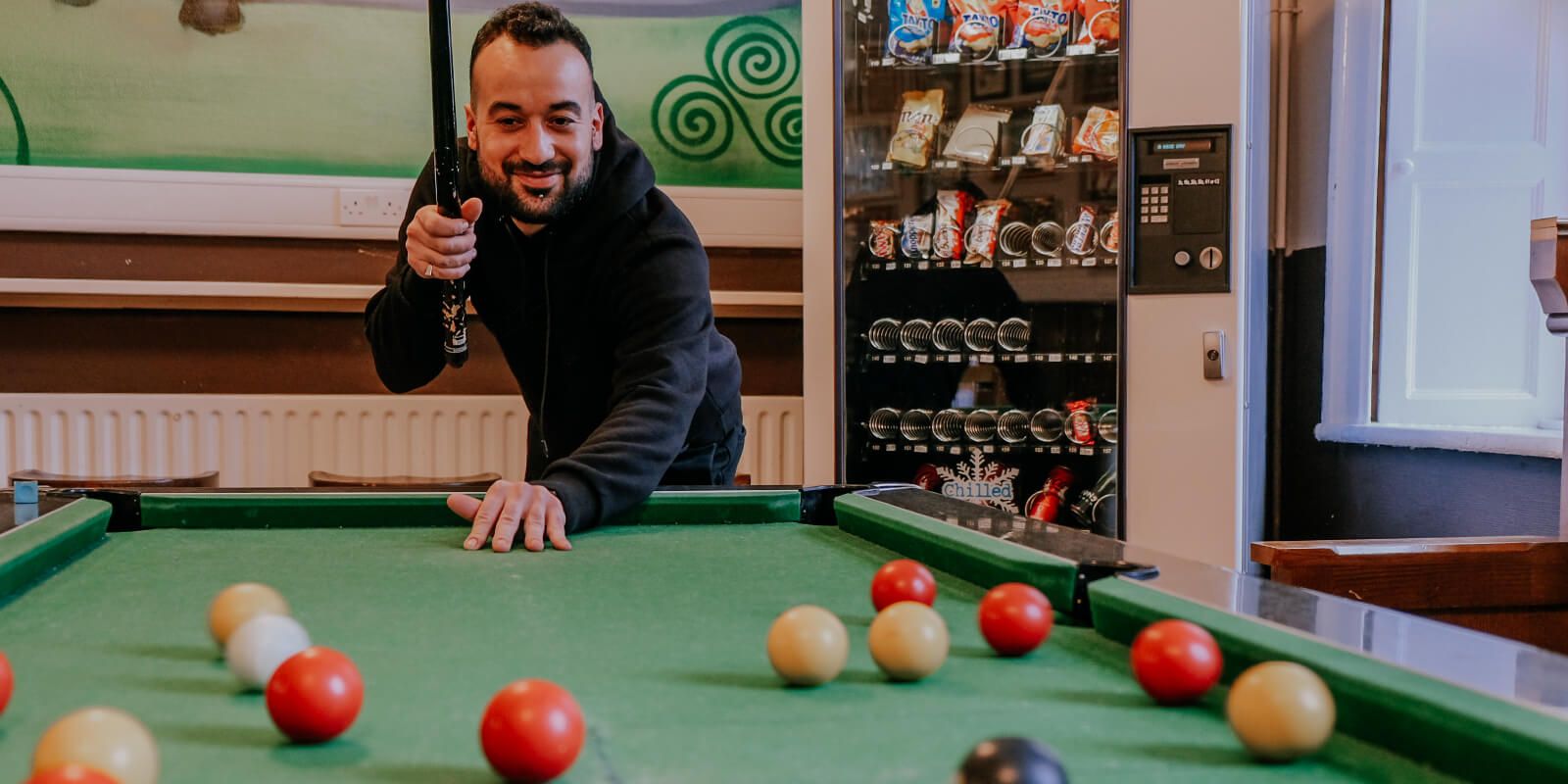 Pool Table at Gardiner House Hostel -7